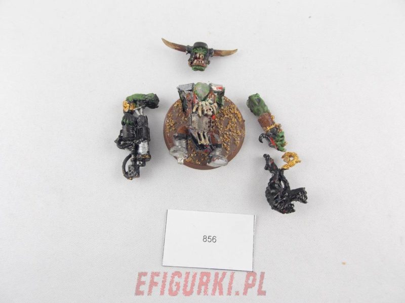 Warboss witch attack squig orc ork warhammer 40000 metal 415 - obrazek 3