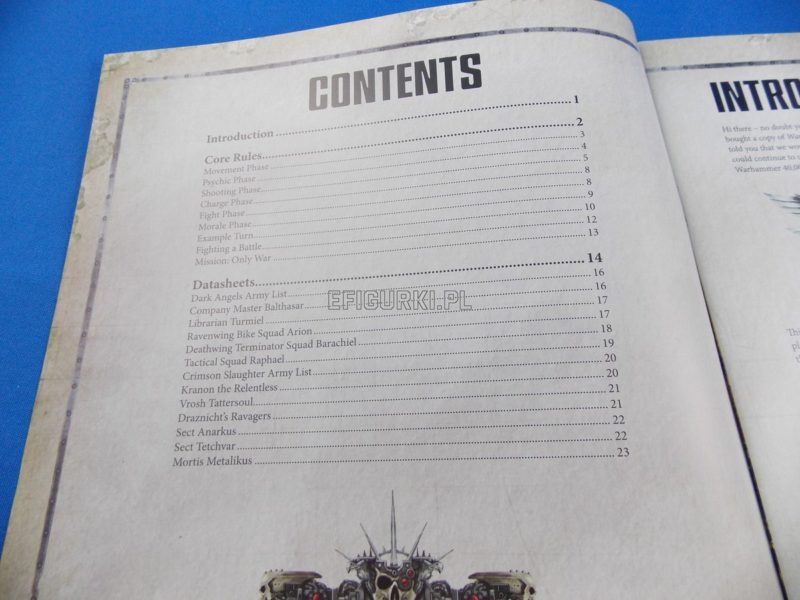 Dark Vegenace Rulebook Podręcznik