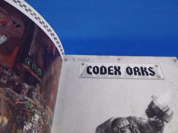 Orks Ork Rulebook 4ed