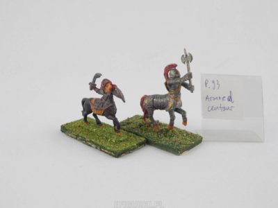 Armored Centaur Partha Metal
