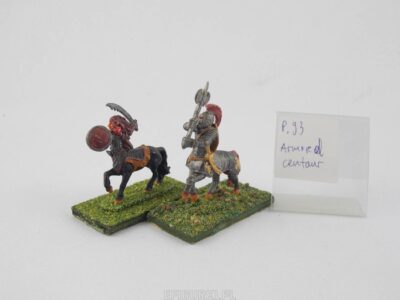 Armored Centaur Partha Metal