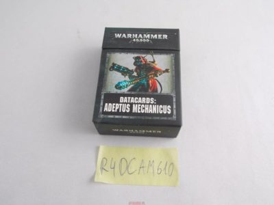 Adeptus mechanicus Datacards Karty