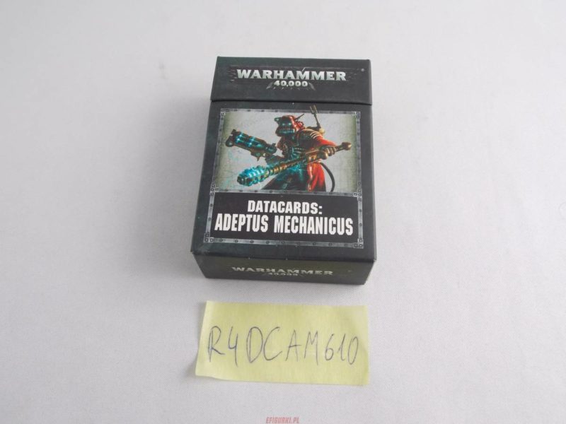 Adeptus mechanicus Datacards Karty