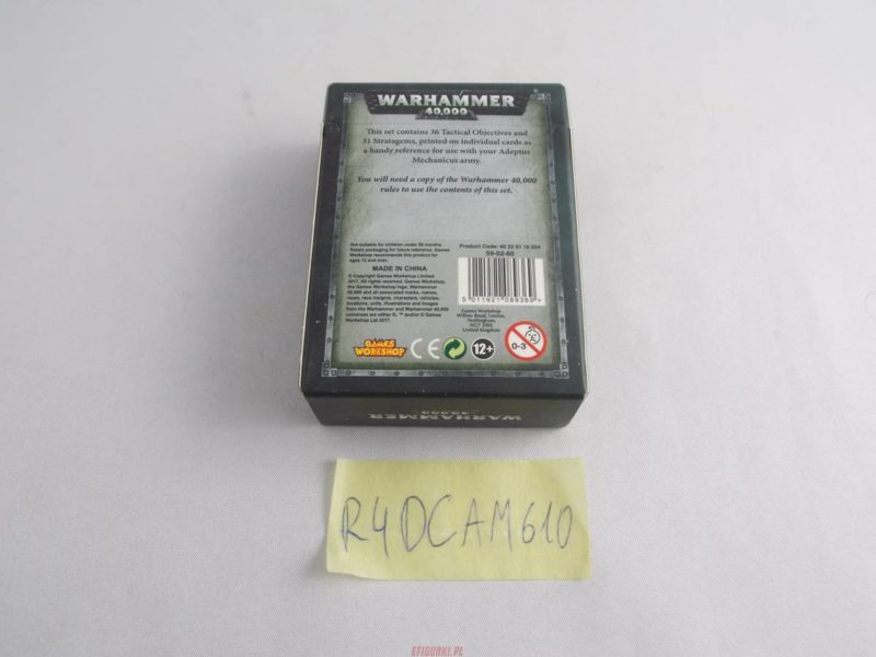 Adeptus mechanicus Datacards Karty