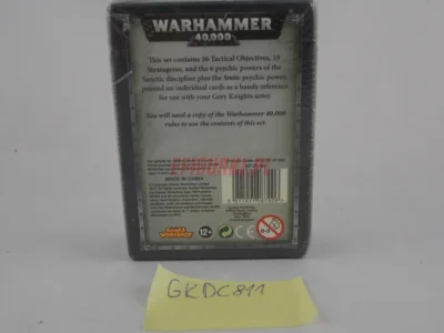 Datacards Grey Knights warhammer 40000