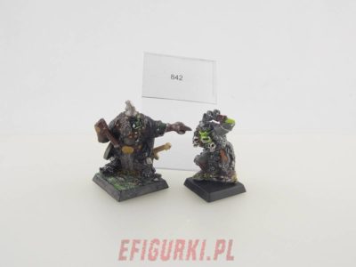 Giant Black Orc Commander Metal 842