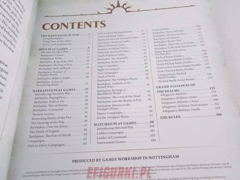 Generals Handbook Codex Rulebook. AOS R21 - obrazek 3