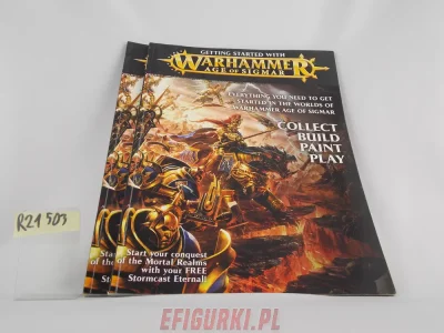Broszura Warhammer Age Of. Sigmar Zbieraj, buduj, maluj, graj