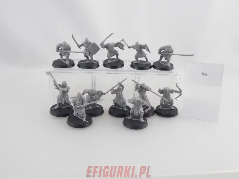 Mordor Orc x12 Plastik. Lotr Lord Of the Rings 389/247/1