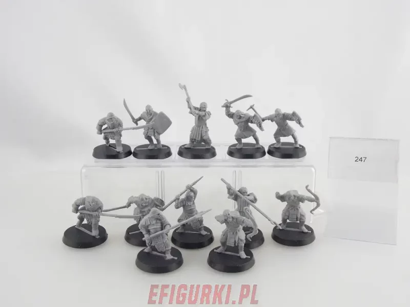 Mordor Orc x12 Plastik. Lotr Lord Of the Rings 389/247/1 - obrazek 3