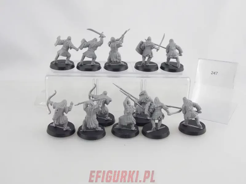 Mordor Orc x12 Plastik. Lotr Lord Of the Rings 389/247/1 - obrazek 4