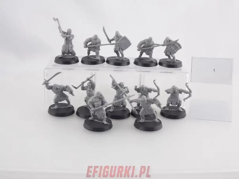 Mordor Orc x12 Plastik. Lotr Lord Of the Rings 389/247/1 - obrazek 5