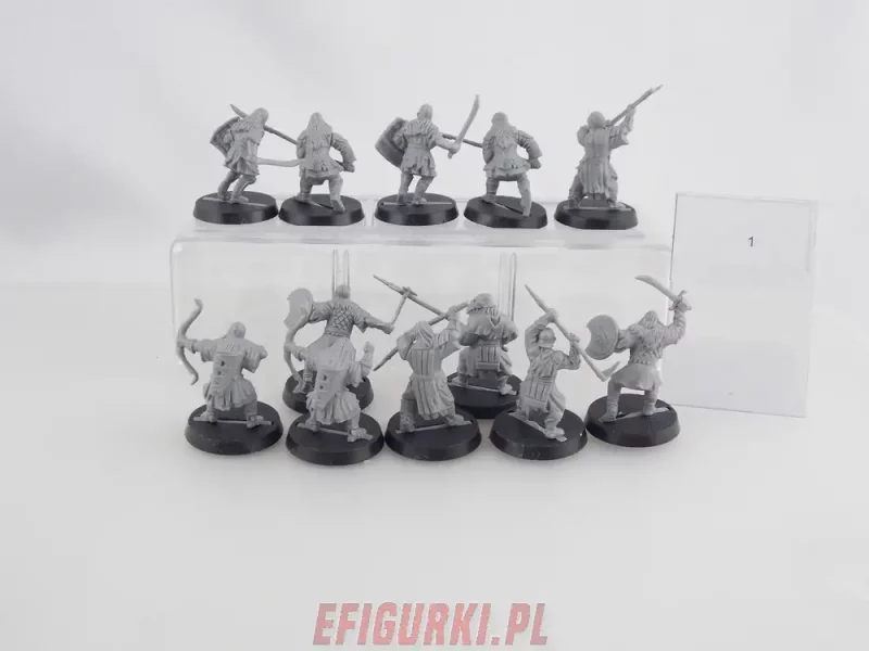 Mordor Orc x12 Plastik. Lotr Lord Of the Rings 389/247/1 - obrazek 6