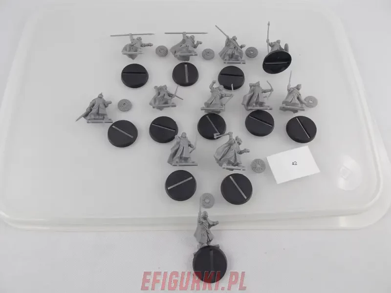 Rohan Warriors x12 Plastik. Lord Of The Rings Lotr 42/127