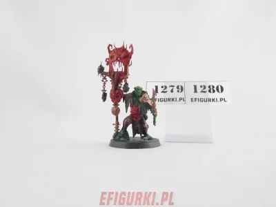Murknob with Belcha-banna. Warhammers Fantasy Aos 1279-0