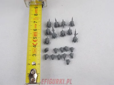 Kruleboyz Head Głowy Bits. Warhammers Fantasy Aos 1266 / 1281