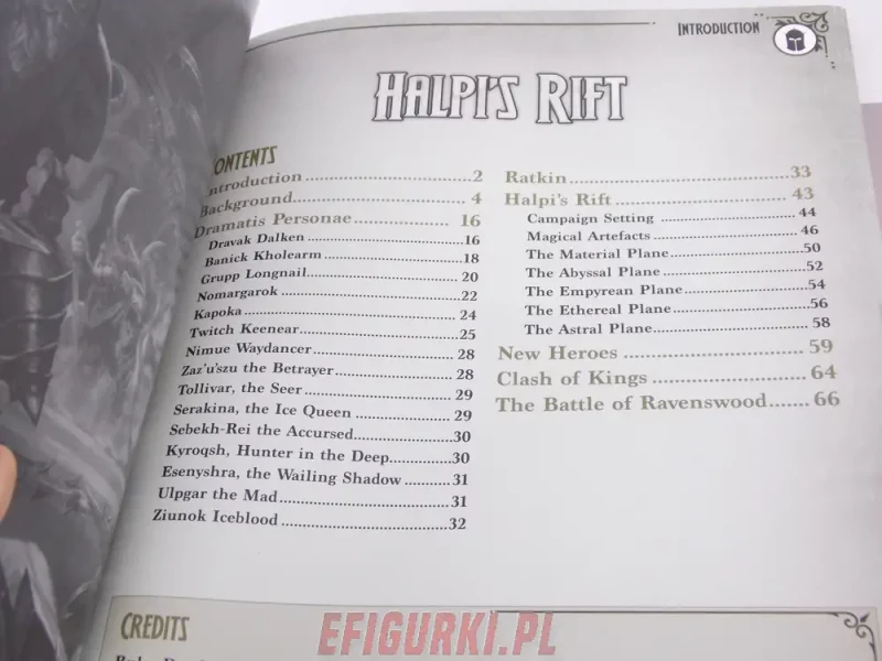 Halpis Rift Mantis Kings. Of War rulebook R21 - obrazek 2