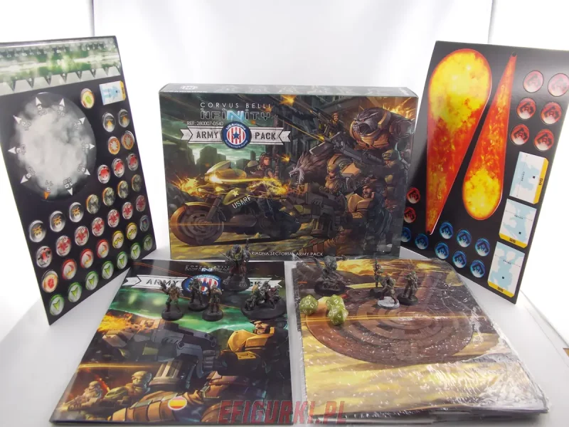 Infinity Ariadna Army Pack. Corvus Belli Grunts Metal - obrazek 2