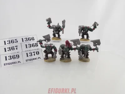 Ork Orc Noobz Nob Warhammer 40000 1365-70/1374-9/1380-5/1389-94/1395-1400