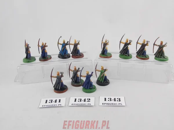 High Elf Elves Elven Archers 1341-43 Last Aliance lotr 1341-3