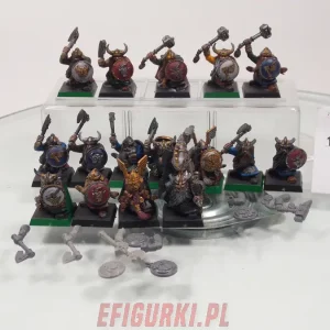Dwarf Warriors Multipart x16.
