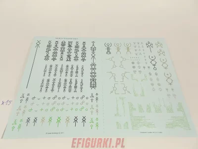 Necron Transfer Sheet na. sztuki