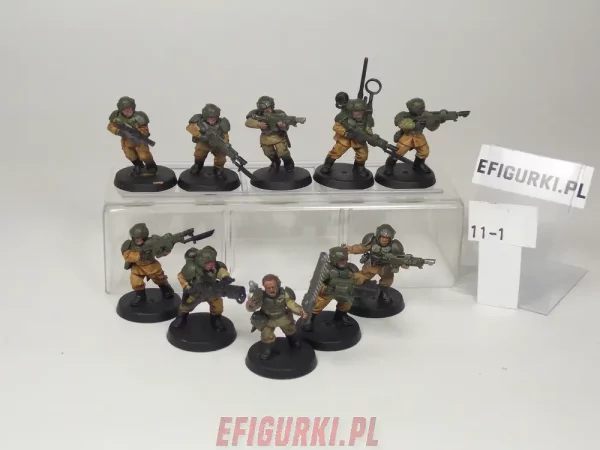 Imperial Guard Shock Troops. 11-1 Cadians