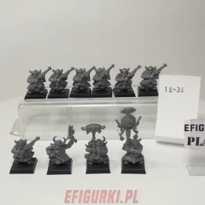 Dwarf Thunderers Gromowładni Krasnoludy. BFSP Warhammer WFB 1-36