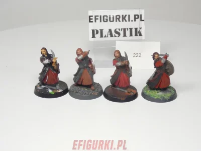 Boromir Hobbit Fellowship Plastik. 222