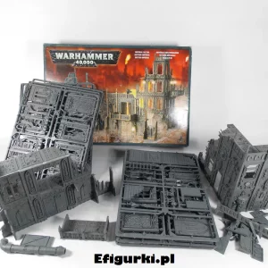 Imperial Sector Scenery Makieta. Ruiny Warhammer 40000 wh40k 32.38