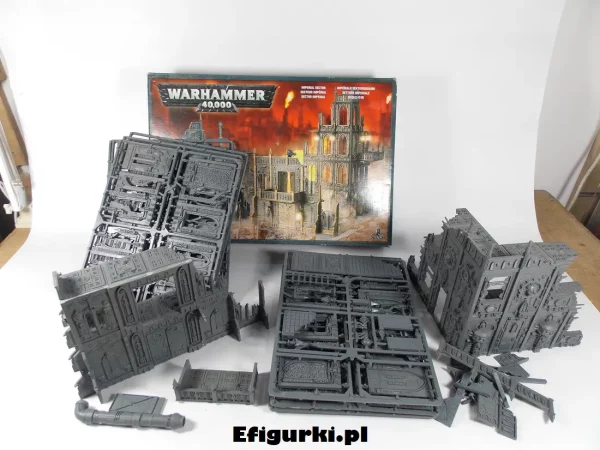 Imperial Sector Scenery Makieta. Ruiny Warhammer 40000 wh40k 32.38