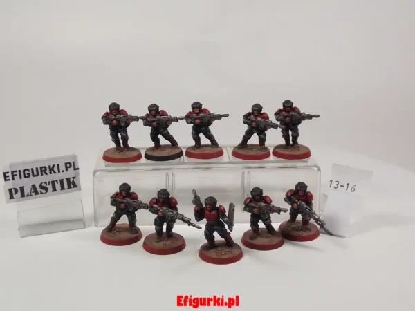 Cadian Shoock Troops Imperial. Guard Astra militarum 13-16