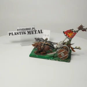 Goblin Wolf Chariot Rydwan. Metal 1-6