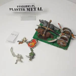 Goblin Wolf Chariot Rydwan. Metal 1-6
