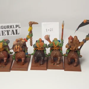 Savage Orc Warriors Rider. Metal 1-31