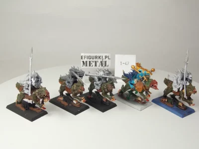 Saurus Warriors Rider lizardmen. 1-47
