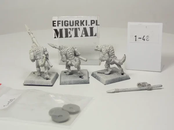 Saurus Warriors Metal Lizardmen. 1-48