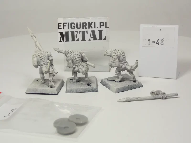 Saurus Warriors Metal Lizardmen. 1-48