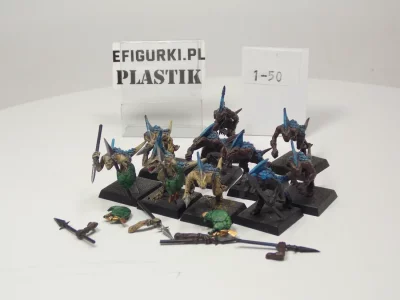 Skink Warriors Plastik Lizarmen. 1-50