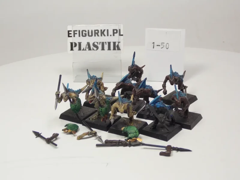 Skink Warriors Plastik Lizarmen. 1-50