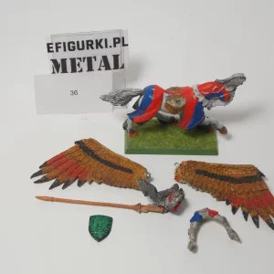 Bretonnia Hero on Pegasus. Metal 36