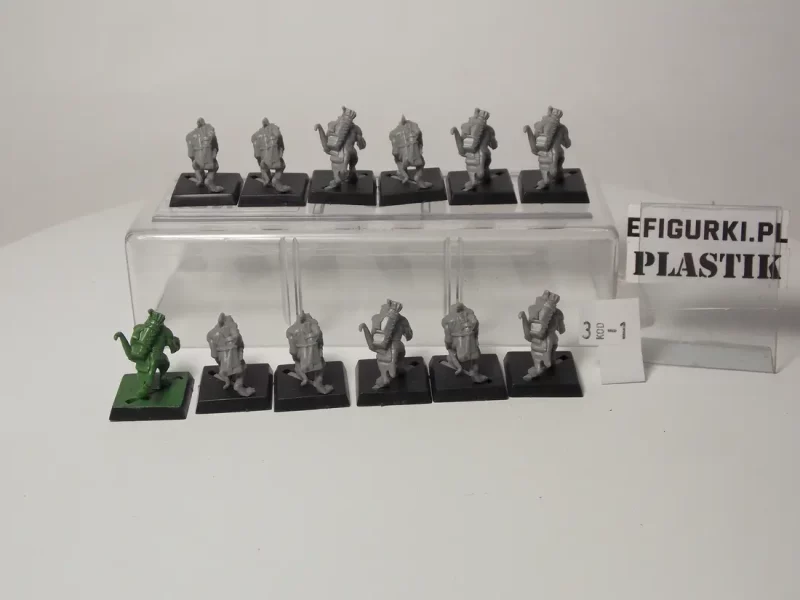 Skink Warrior Lizardmen x20. 3-1