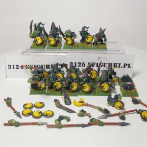 Night Goblin Regiment metal. - plastik 19 sztuk 3124-5