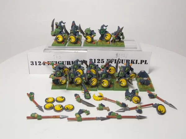 Night Goblin Regiment metal. - plastik 19 sztuk 3124-5