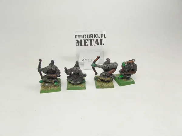 Hobgoblin Archers Chaos Dwarf. Metal 3-43