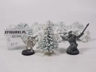 Drzewa 10 szt Tree Zimowe 6cm. 32-53