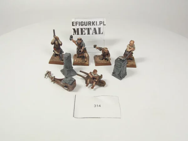 Bretonnina Catapult Crew załoga. Metal 314