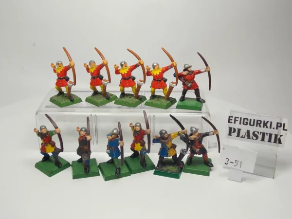 Bretoonian Archers Bowmen. x11 3-51