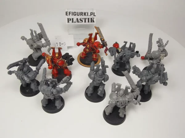 Bherzerkers of Khorne x10. 10-5