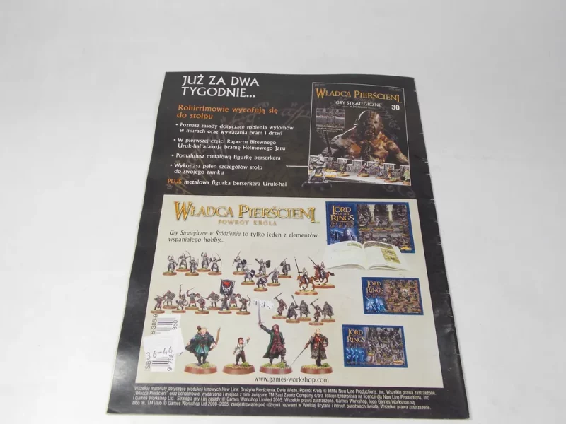 Deagostini Władca Pierścieni lotr. NR.29 36-46